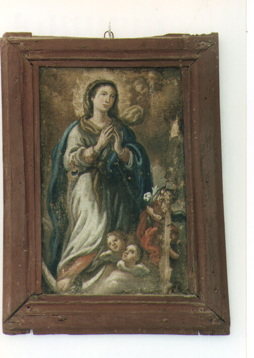 Madonna Immacolata (dipinto) - ambito salentino (metà sec. XVIII)