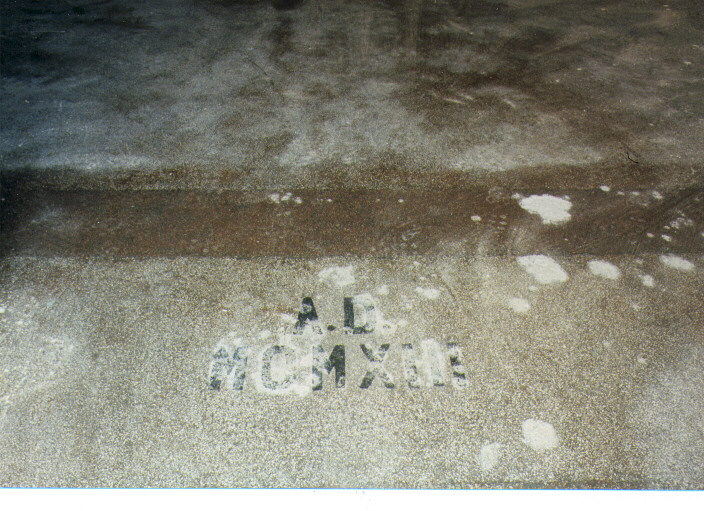 pavimento - ambito salentino (sec. XX)