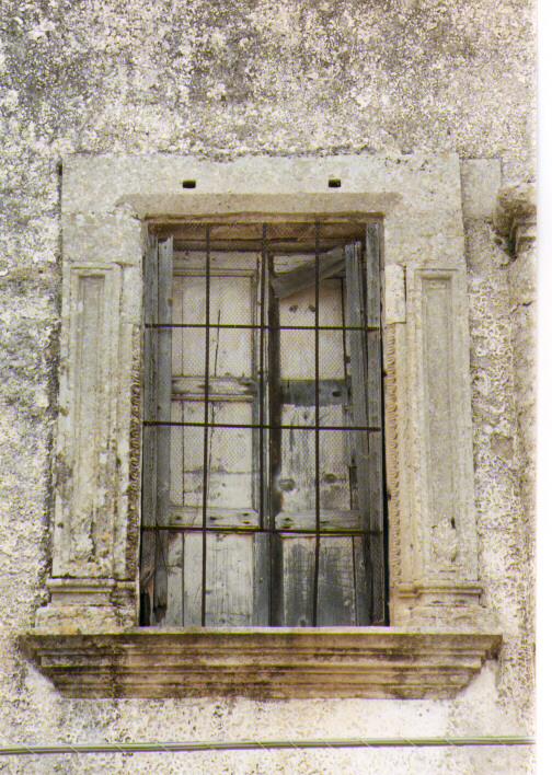 mostra di finestra - ambito salentino (primo quarto sec. XVII)