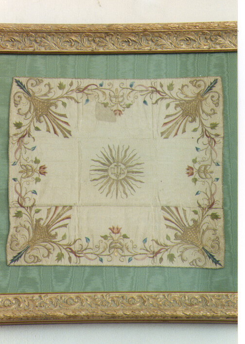 velo di calice - manifattura Italia meridionale (terzo quarto sec. XVIII)