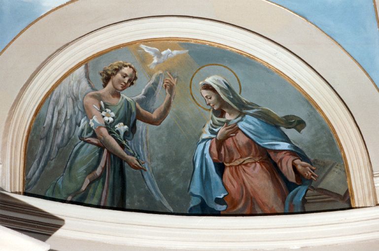 Annunciazione (dipinto) di Colonna Umberto (sec. XX)