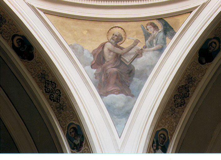 San Matteo evangelista (dipinto) di Colonna Umberto (sec. XX)