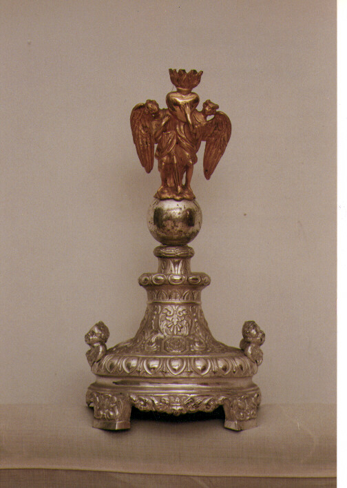 base di ostensorio, elemento d'insieme di De Angelis Gaspare (sec. XIX)