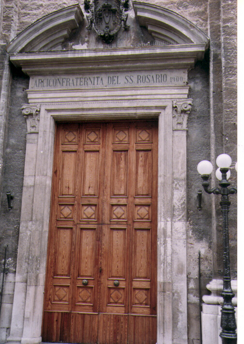 portale maggiore - ambito Italia meridionale (sec. XX)