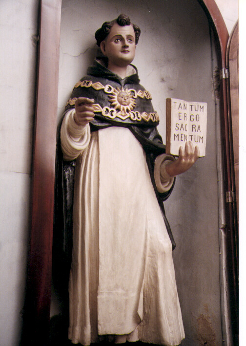 San Tommaso d'Aquino (statua) - ambito Italia meridionale (seconda metà sec. XVII)