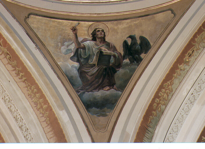 San Giovanni Evangelista (dipinto) di Lanave Antonio (primo quarto sec. XX)