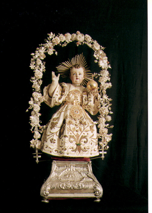 corona di fiori - manifattura pugliese (sec. XX)