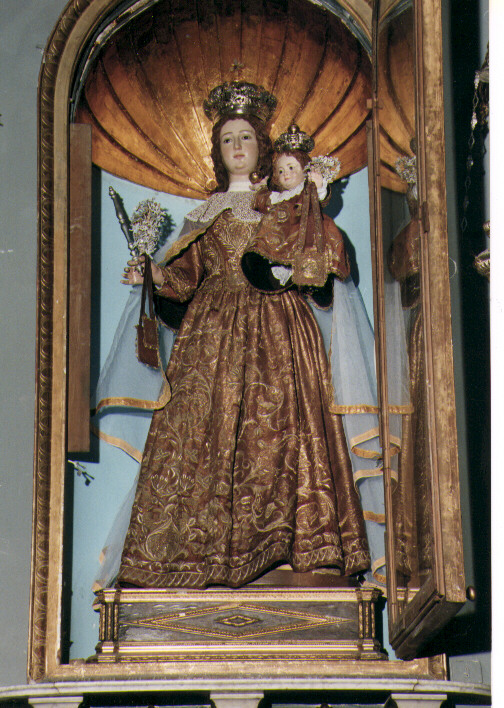 Madonna del Carmelo (statua) - ambito pugliese (seconda metà sec. XIX)