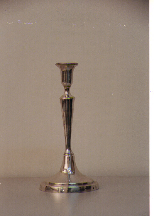 candeliere d'altare, serie di Pane Gaetano (sec. XIX)