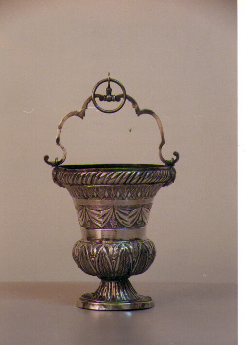 secchiello per l'acqua benedetta - ambito napoletano (sec. XIX)