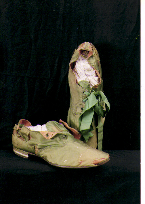 pantofola cerimoniali, coppia - ambito Italia meridionale (secc. XIX/ XX)