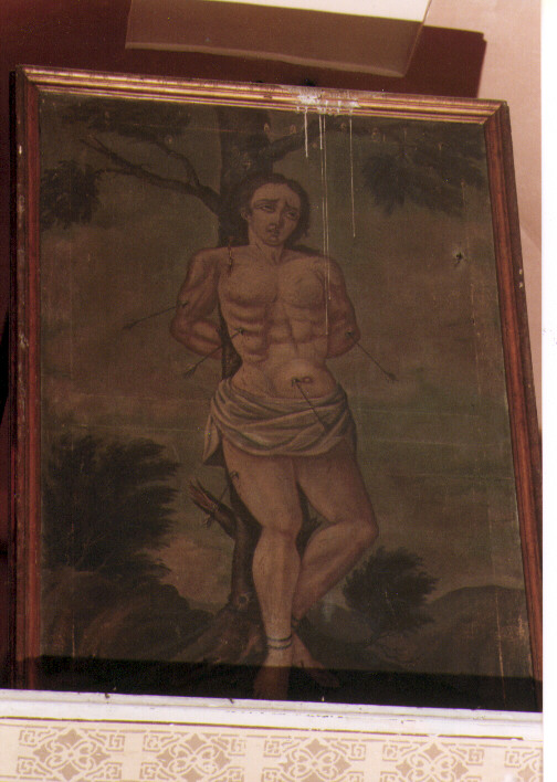 San Sebastiano (dipinto) - ambito pugliese (sec. XIX)