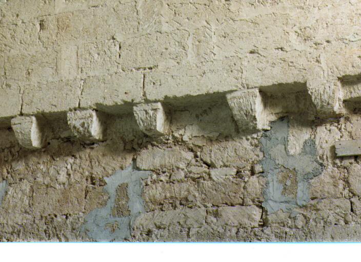 cornice architettonica - ambito salentino (sec. XVII)