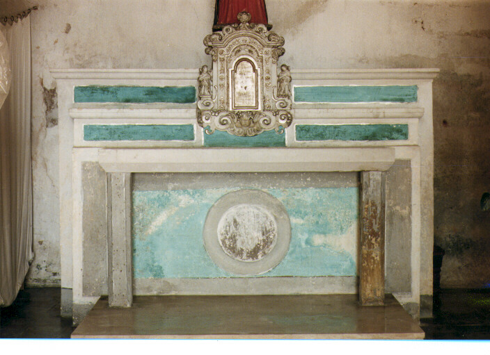 altare - ambito salentino (prima metà sec. XIX)