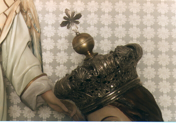 corona da statua - ambito salentino (ultimo quarto sec. XIX)