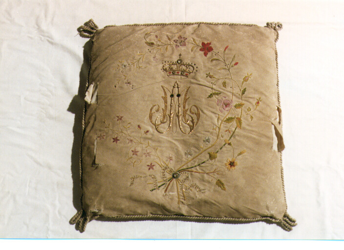 cuscino, serie - manifattura salentina (secc. XIX/ XX)