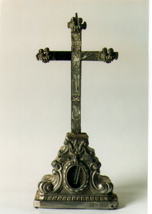 croce d'altare - ambito gerosolimitano (sec. XIX)