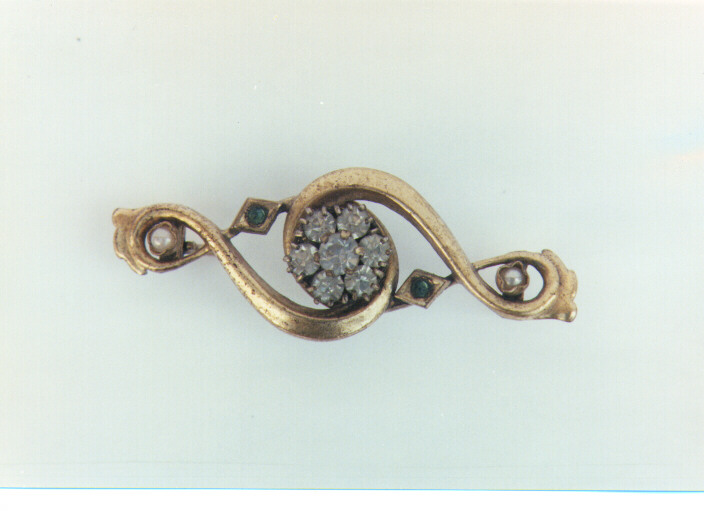 spilla - ambito italiano (fine/inizio secc. XIX/ XX)