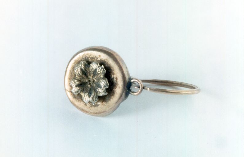 orecchino - ambito italiano (sec. XIX)