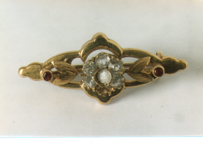 spilla - ambito italiano (ultimo quarto sec. XIX)