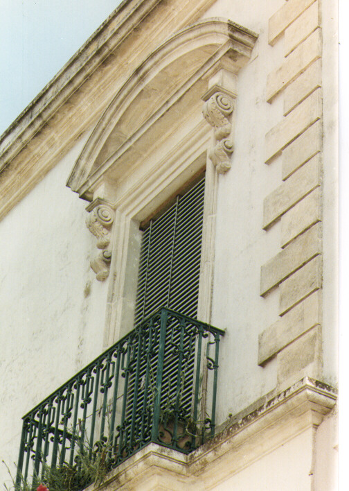 mostra di finestra, serie - ambito salentino (sec. XX)