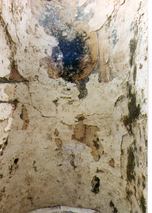 Santi in clipei (decorazione pittorica) - ambito salentino (fine/inizio secc. XIII/ XIV)