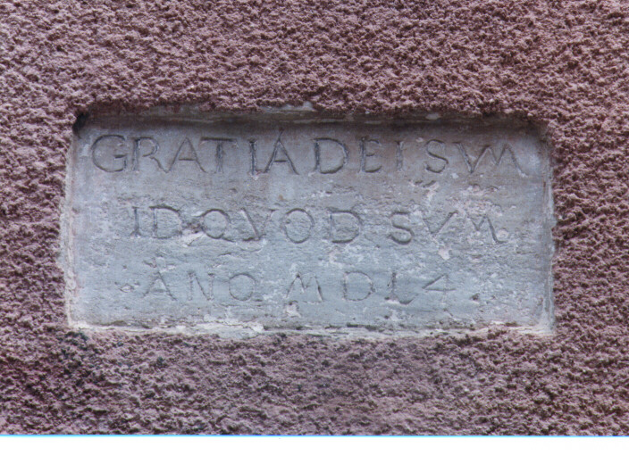 lapide - ambito salentino (sec. XVI)