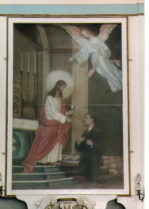 comunione del committente, comunione (rilievo) di Ditta Longo (bottega) (sec. XX)