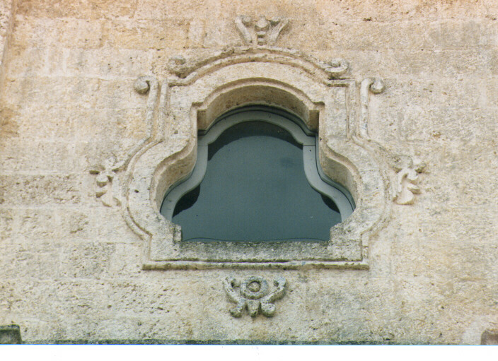 mostra di finestra - ambito salentino (ultimo quarto sec. XVIII)