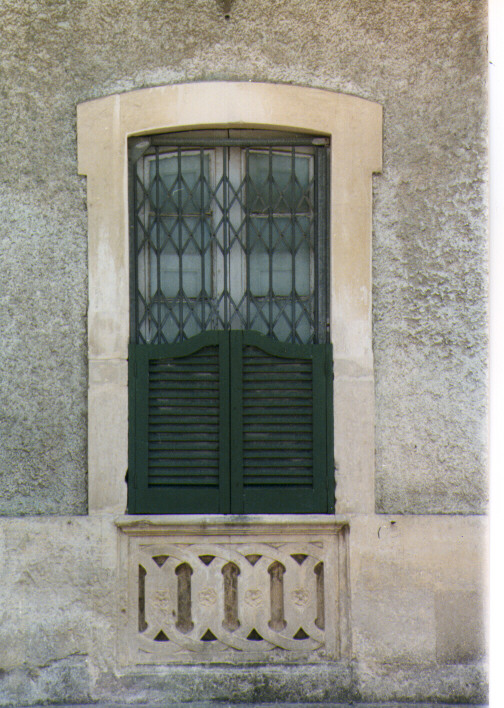 mostra di finestra, serie - ambito salentino (fine/inizio secc. XIX/ XX)