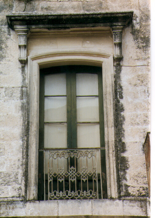 mostra di finestra - ambito salentino (primo quarto sec. XX)