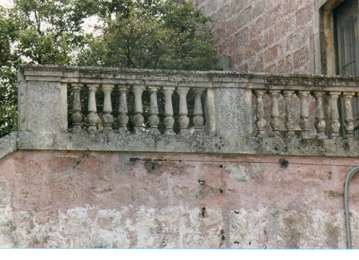 balaustrata - ambito salentino (sec. XIX)