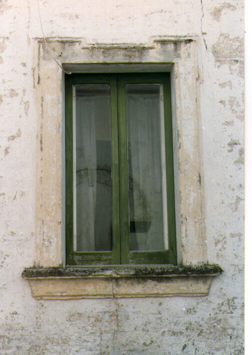 mostra di finestra, serie - ambito salentino (sec. XVII)