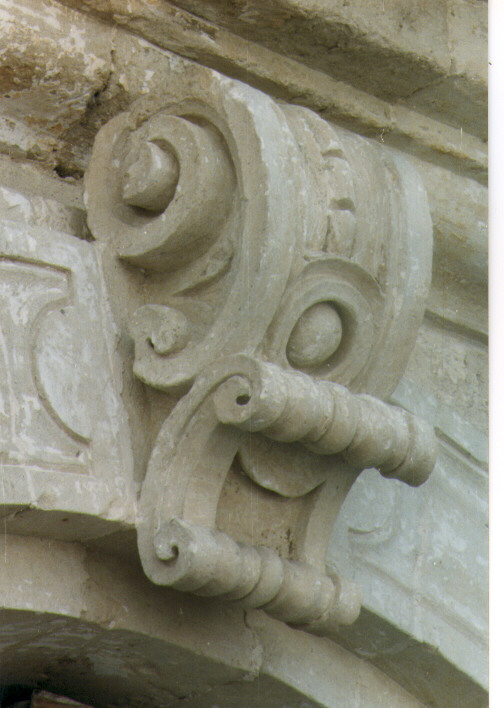 chiave d'arco - ambito salentino (sec. XVII)