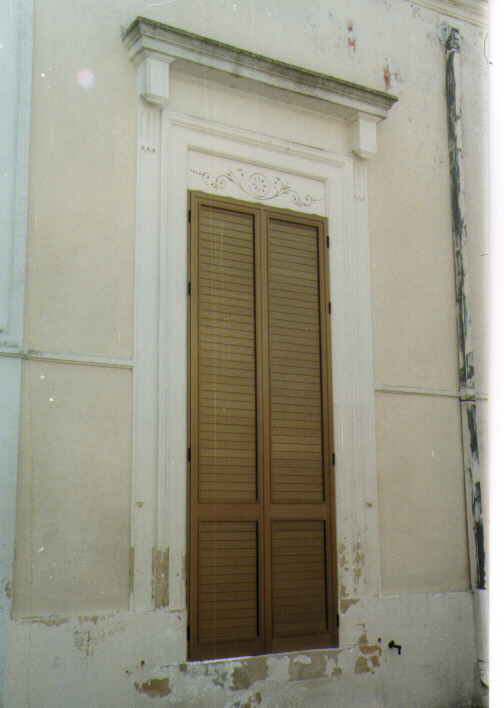 mostra di finestra, serie - ambito salentino (primo quarto sec. XX)