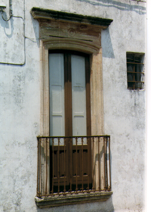 mostra di finestra - ambito salentino (primo quarto sec. XX)