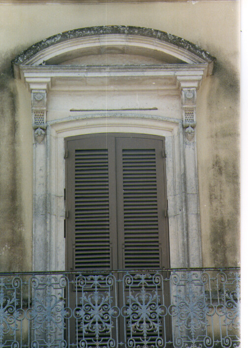 mostra di finestra - ambito salentino (primo quarto sec. XX)
