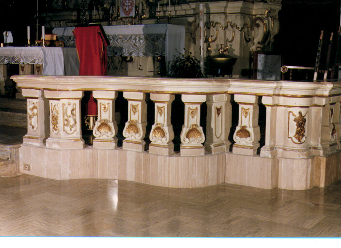 balaustrata, frammento - ambito salentino (fine/inizio secc. XVIII/ XIX)