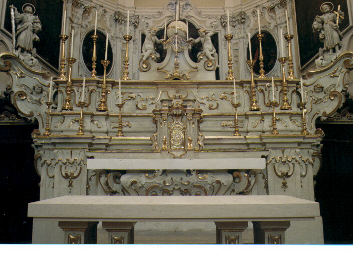 altare maggiore - ambito salentino (sec. XVIII)