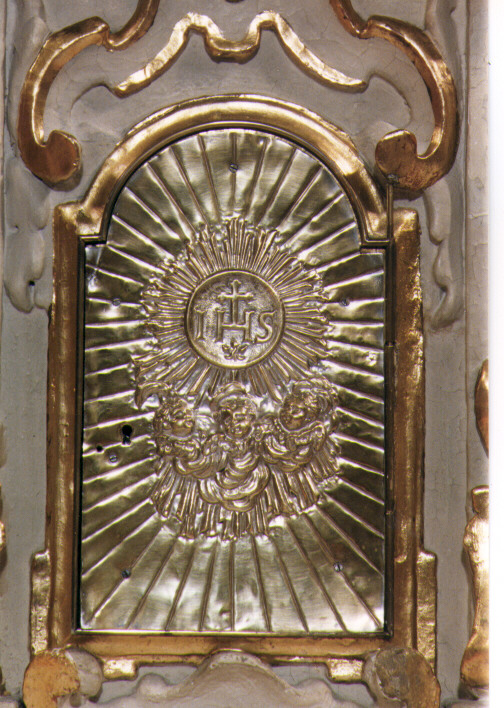 sportello di tabernacolo - ambito salentino (sec. XVIII)