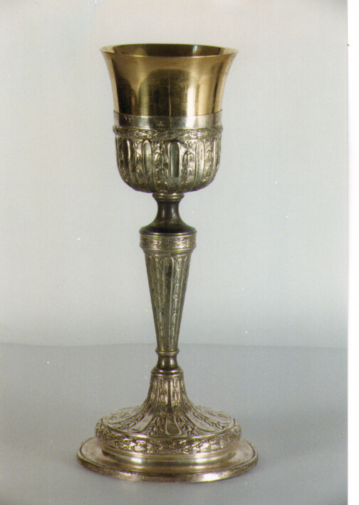 calice - ambito napoletano (secondo quarto sec. XIX)