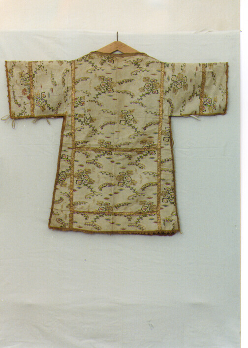 tunicella, serie - manifattura Italia meridionale (fine/inizio secc. XVIII/ XIX)