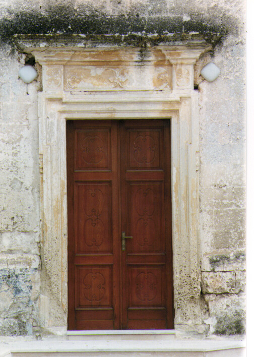 portale - ambito salentino (ultimo quarto sec. XVIII)