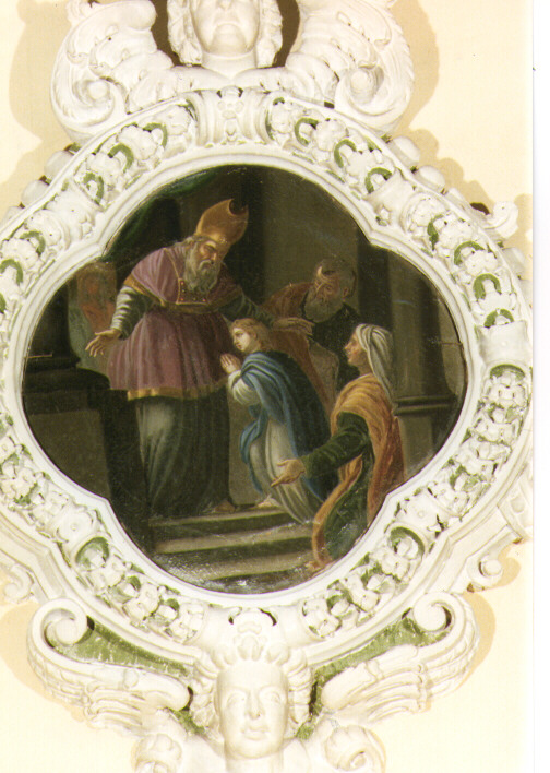 presentazione di Maria Vergine al Tempio (dipinto) - ambito salentino (primo quarto sec. XIX)