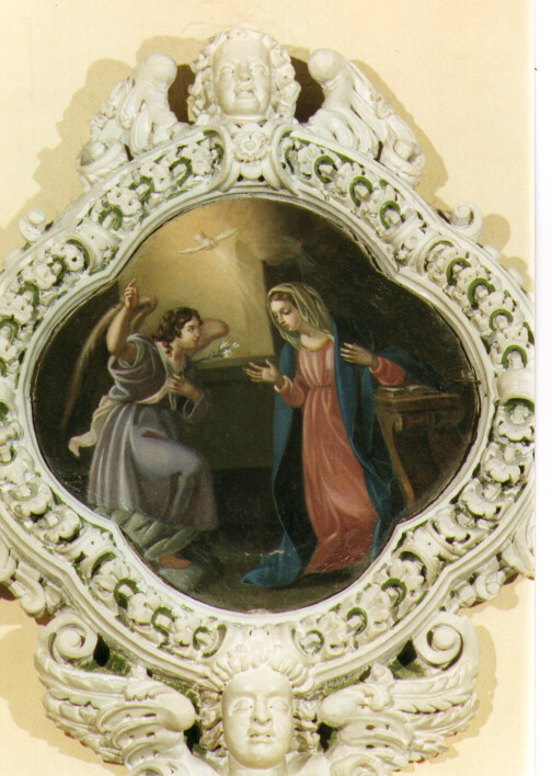 Annunciazione (dipinto) - ambito salentino (primo quarto sec. XIX)