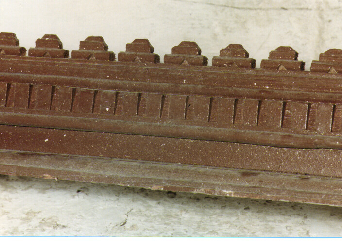 stalli del coro, frammento - ambito salentino (sec. XIX)