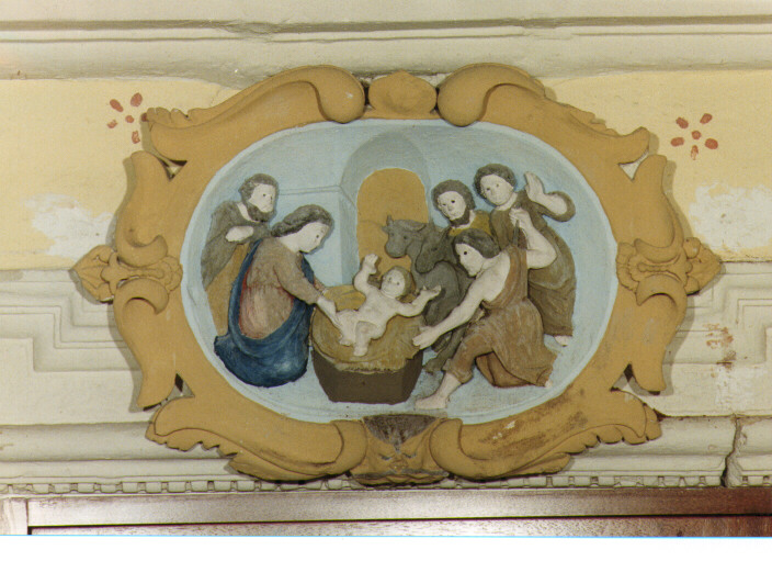 natività di Gesù (rilievo) - ambito salentino (primo quarto sec. XVIII)