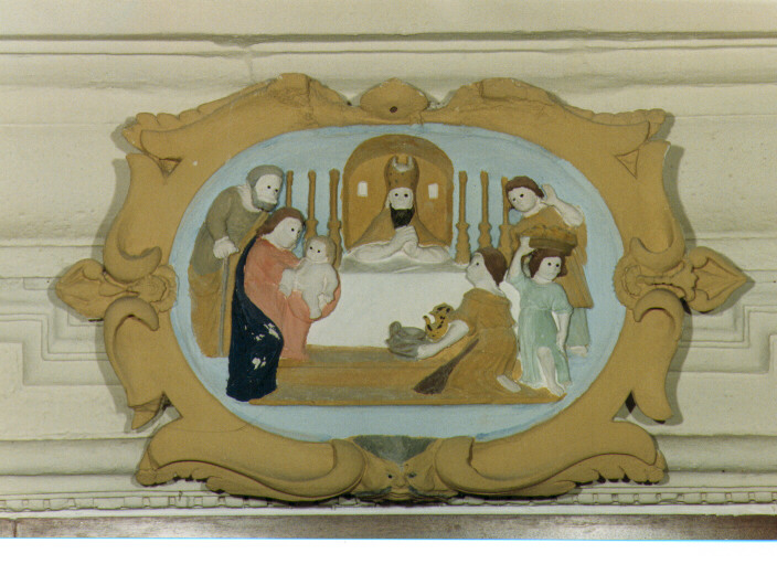 presentazione di Gesù al tempio (rilievo) - ambito salentino (primo quarto sec. XVIII)