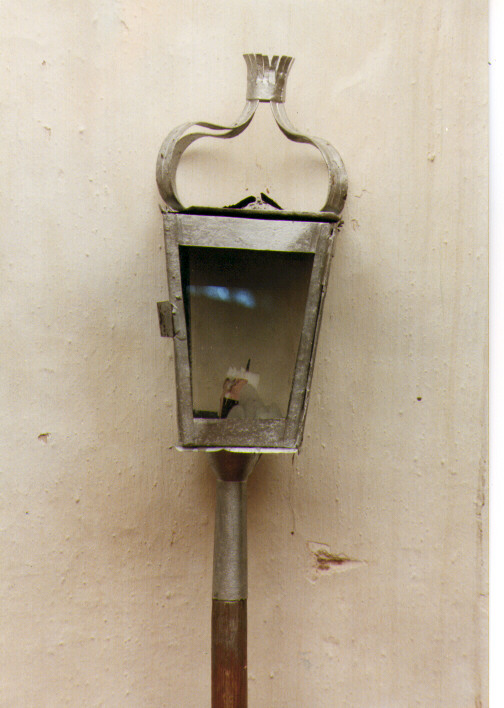 lanterna processionale, serie - ambito salentino (primo quarto sec. XX)
