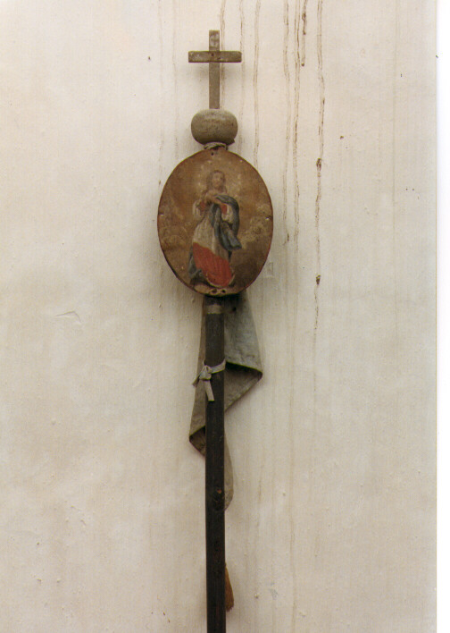 Madonna Immacolata (mazza processionale) - ambito salentino (primo quarto sec. XX)